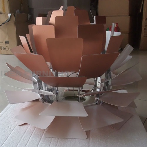 Artichoke Lamp Copper Color