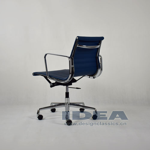 Eames Aluminum Office Chair Blue